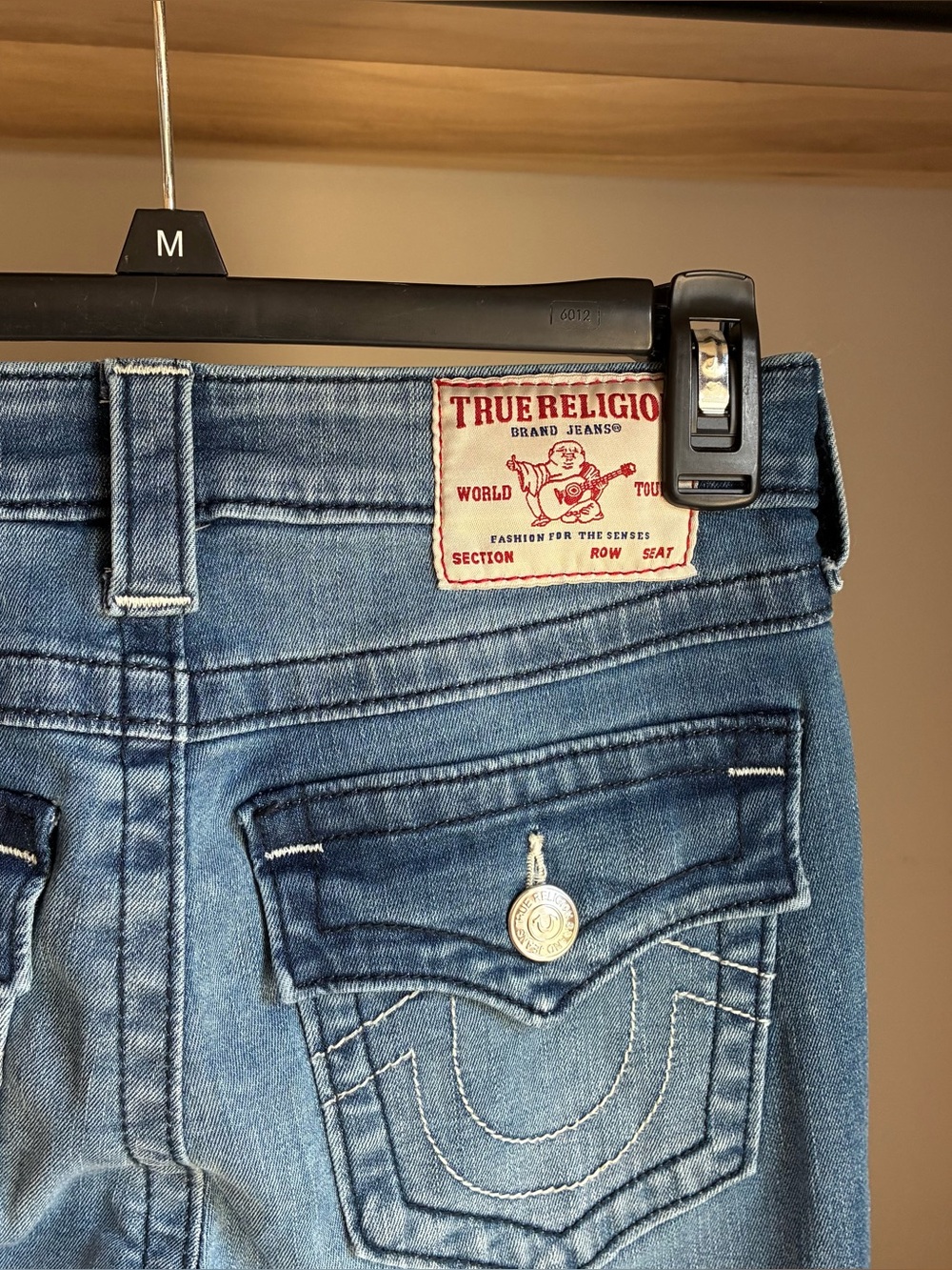 True Religion Becca‎ Mid Rise
Bootcut Jeans Women's Size 26
Blue Pockets Western - Picture 2 of 6